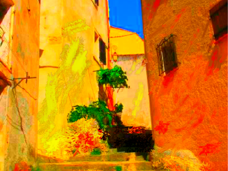 Dans le village du Revest